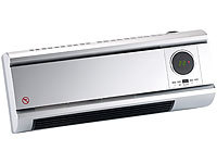 Keramik-Wandheizl&uuml;fter mit digitalem Thermostat, Fernbedienung, 2000 W Sichler Haushaltsger&auml;te Wandheizl&uuml;fter mit Thermostat & Fernbedienung