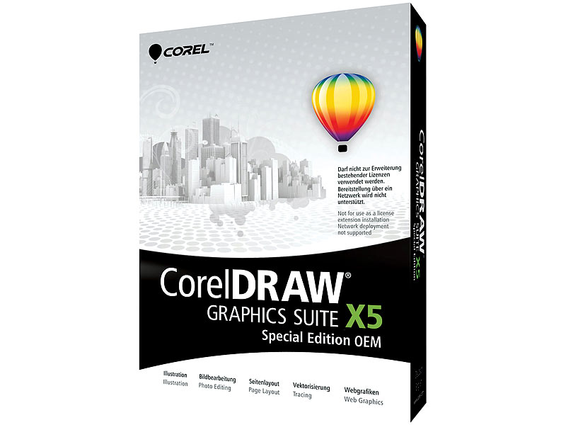 Corel Draw Graphics Suite X5 Special Edition Oem