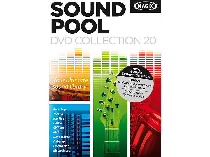 magix soundpool dvd collection 13 for music maker soundpools