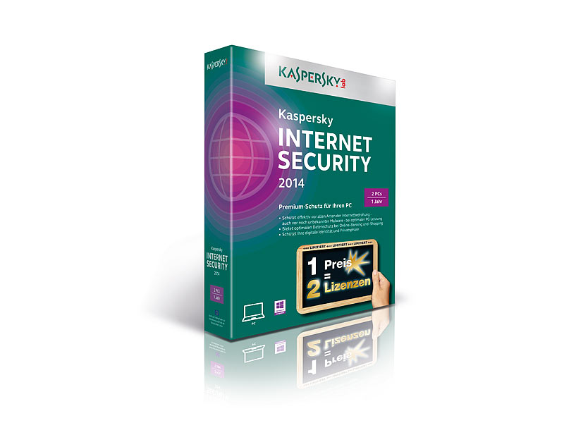 Kaspersky Internet Security 2014 2 User Limited Edition