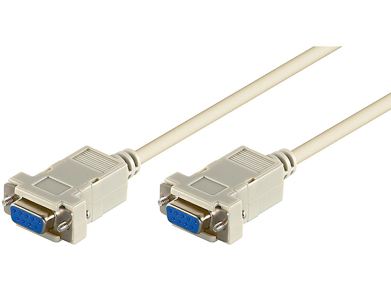 Goobay Null Modem Kabel Rs232 9pol 2m