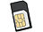 Callstel Micro-SIM-Adapter Callstel SIM-Karten-Adapter