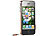 Callstel Edelstahl-Schutzrahmen im Antik-Design für iPhone 4/4s, bronze Callstel Schutzhüllen für iPhones 4/4s