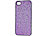 Xcase Glamour-Schutzcover für iPhone 4/4s, märchenhaft lila Xcase Schutzhüllen für iPhones 4/4s