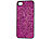 Xcase Glamour-Schutzcover für iPhone 4/4s, absolut pink