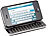 Callstel Keyboard-Case für iPhone 4, 4s, beleuchtet, neigbar Callstel iPhone-Tastaturen mit Bluetooth
