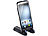Callstel Kompakter Doppel-Ständer für Smartphone & Tablet, magnetisch Callstel Handyhalter, Smartphone-Ständer
