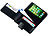 Xcase Schutzhülle m. Geldschein-& EC-Kartenfach für iPhone 5/5s/SE, schwarz Xcase Schutzhüllen für iPhones 5/5s/SE