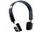 Callstel Stereo-Bluetooth-Headset, schwarz Callstel On-Ear-Headsets mit Bluetooth