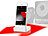 Callstel Dockingstation für iPhone 5, 5s, 5c und iPod touch 5G Callstel Ladegeräte für Apple mit Lightning-Anschluss