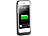 Callstel Schutzcover mit 2000-mAh-Akku iPhone 5/5s/SE, Apple-zertifiziert Callstel 