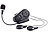 Callstel Freisprecheinrichtung BTH-220, Bluetooth (Versandrückläufer) Callstel Intercom-Headsets mit Bluetooth, für Motorradhelme
