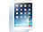 Somikon Glasklare Display-Schutzfolie für iPad Air Somikon Displayfolien für iPads Air