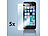 Somikon Displayschutzfolie für Apple iPhone 5/5s/5c/SE glasklar (5er-Set) Somikon Displayfolien (iPhone5/5C/5S)