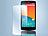 Somikon Displayschutz für Google Nexus 5 aus gehärtetem Echtglas, 9H Somikon Displayfolien