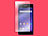 PEARL Displayschutz für Sony Xperia Z2 aus gehärtetem Echtglas, 9H PEARL Echtglas Displayschutz
