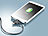 Callstel 2in1: Lade-/Datenkabel USB auf Mini- und Micro-USB, 1 m Callstel Mini-USB-Kabel