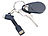 Callstel Ladekabel-Schlüsselanhänger mit Micro-USB-Anschluss Callstel Ladekabel-Schlüsselanhänger