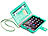 Xcase Design-Handtasche Cover für iPad Mini und Tablets bis 7,9", grün Xcase 