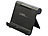 Callstel Aluminium-Tabletständer mit verstellbarem Winkel, schwarz Callstel