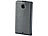 Xcase Stilvolle Klapp-Schutztasche für Google Nexus 6, schwarz Xcase Schutzhüllen (Smartphone)