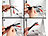 Callstel 3er-Set selbstschließende Netzschläuche aus Polyester, 5 m Callstel Kabelschläuche