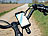 Callstel Universal-Fahrrad-Halterung für Smartphones & iPhones bis 15,2 cm (6") Callstel Fahrrad-Halterungen für iPhones & Smartphones