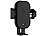 Callstel Qi-Smartphone-Ladehalter für Kfz-Lüftungsgitter, Automatik-Klemme, 15W Callstel Qi-Smartphone-Halterungen für Kfz-Lüftungsgitter, mit Schnelllade-Funktion