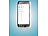 Somikon Smart-Glas Displayschutz für iPhone 6 und 6s, Härtegrad 9H Somikon 9H Displayschutz Gläser mit Smart Touch für iPhone 6