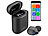 Callstel 2in1-Live-Übersetzer und In-Ear-Mono-Headset mit Powerbank-Box & App Callstel 