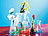 infactory Faltbare Kunststoff-Vasen "Color Tube" 7er-Set infactory Faltbare Blumenvasen aus Kunststoffen