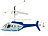 Simulus 3-Kanal Mini-Hubschrauber "Speed Falcon II" Kanal C Simulus Ferngesteuerte Mini-Helikopter