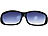 PEARL Überzieh-Sonnenbrille "Day Vision" für Brillenträger, UV 380 PEARL Kontrastverstärkende Überzieh-Sonnenbrillen