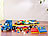 Playtastic Action-Set mit Riesen-Lkw, Fernbedienung & 500 Bausteinen Playtastic Ferngesteuerter Fahrzeug-Untersatz (passend zu Bausteinen von Lego)
