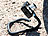 Somikon Flexibles Universal-Stativ "Snake47" für Kompakt-Kameras Somikon Flexible Kamera-Stative