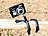 Somikon Flexibles Universal-Stativ "Snake47" für Kompakt-Kameras Somikon Flexible Kamera-Stative