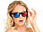 PEARL Hochwertige 3D-Brille Rot/Cyan (Anaglyphen-System) PEARL 3D-Brillen