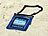 Somikon Wasserdichte Outdoor-Schutztasche für iPad 1/2/3/4/Air Somikon iPad-Schutzhüllen, wasserdicht