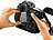 Somikon Glasklares selbsthaftendes Schutzcover für 3"-Kameradisplays Somikon Kamera-Display-Schutz
