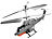 Simulus 3,5-Kanal-Kampf-Hubschrauber "GH-35.fight" & 6 Raketen Simulus Ferngesteuerter Helikopter