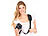 Somikon Gepolsterter Kamera-Schultergurt mit Stativ-Gewinde Somikon Kamera-Schultergurte
