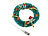 Lunartec USB-Adventkranz mit bunten LEDs Lunartec LED-Weihnachts-Dekorationen