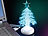 Lunartec USB-Weihnachtsbaum "Crystal Tree" Lunartec Mini-Weihnachtsbäume mit USB-Stromversorgungen