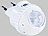 Lunartec Nachtlicht mit 360° ausrichtbarem Lichtkegel, Dämmerungssensor 4er-Set Lunartec LED-Steckdosen-Nachtlicht mit Dämmerungssensor