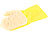Putzhandschuhe: PEARL Handschuh mit Polier-Pad aus Wollfasern, rechtshändig