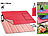 PEARL 3in1-Picknickdecke mit Sitzkissen und Zudecke, waschbar, 180 x 150 cm PEARL Multifunktionale Picknickdecke, waschbar