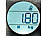 infactory Digitale Kofferwaage mit Uhr, Wecker & Thermometer infactory Digitale Kofferwaagen