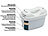Rosenstein & Söhne 12er-Set Filterkartuschen für Brita Maxtra & kompatible Systeme, oval Rosenstein & Söhne Filterkartuschen passend zu Brita Wasserfiltern