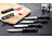 PEARL Steakmesser-Set 6-tlg. aus Spezial-Edelstahl, orig. Rosenstein & Söhne PEARL Steakmesser