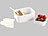 Rosenstein & Söhne Elektrische Thermo-Lunchbox mit 2 Fächern und Löffel, 40 Watt Rosenstein & Söhne Elektrische Thermo-Lunchboxen mit Isolierungen